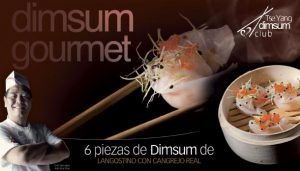 DIMSUM LANGOSTA DIMSUM GOURMET. IMAGEN LÍMITE