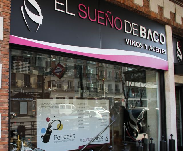 El Sueño de Baco Vinoteca Madrid. Vinos del Penedès. IMAGEN LÍMITE