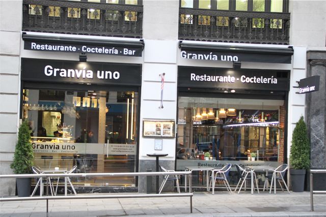 RESTAURANTE GRANVÍA UNO DE MADRID. IMAGEN LÍMITE