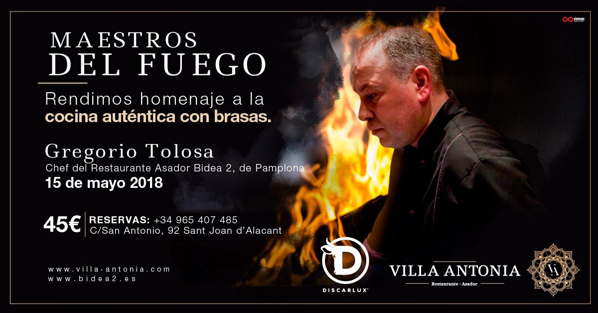 Maestros del Fuego, Rte. Villa Antonia (San Juan – Alicante)