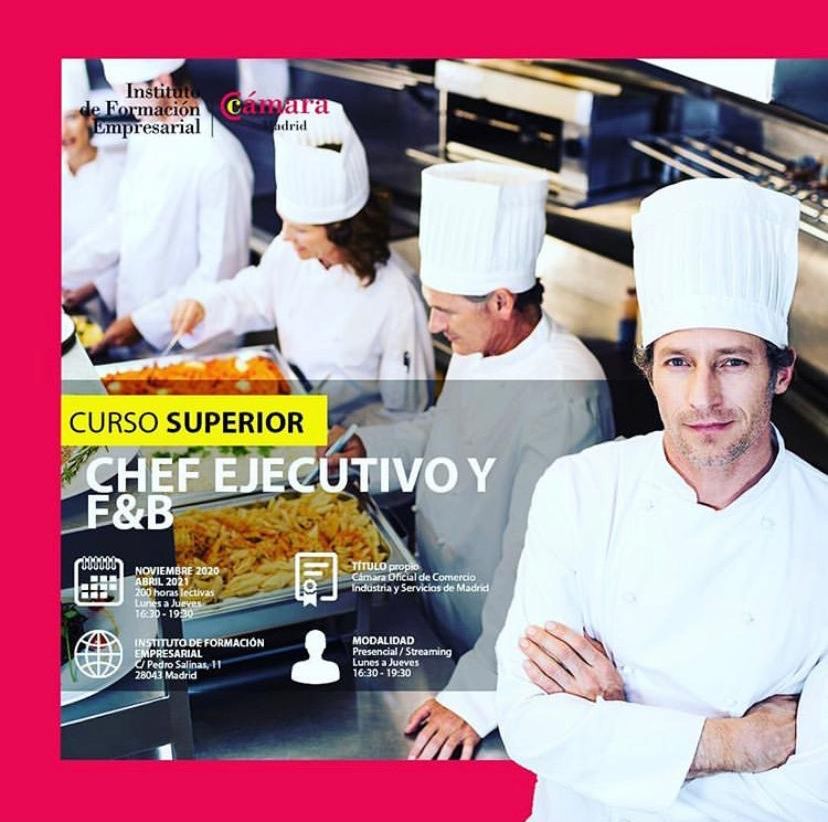 Curso Superior Chef Ejecutivo y F&B