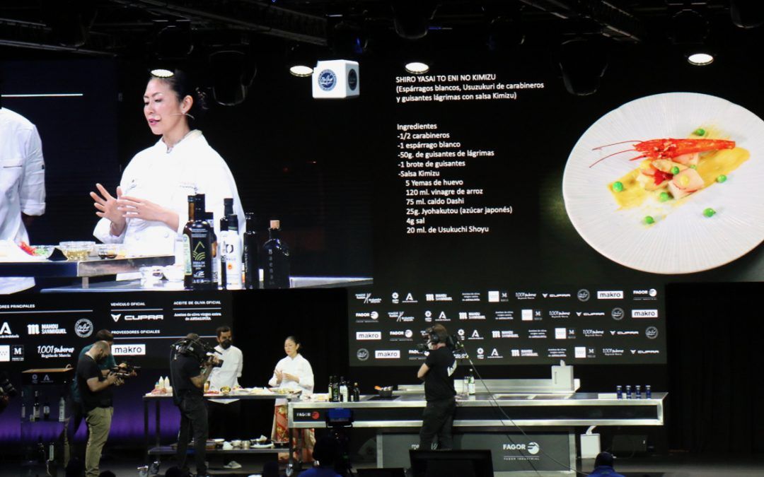 La Chef Yoko Hasei triunfa en Madrid Fusión